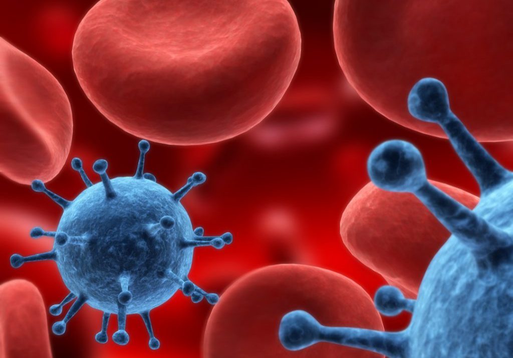 blood cells and viruses (Newscom TagID: ipurestockx098796) [Photo via Newscom]
